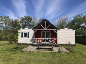 Comfy chalet with micro-wave, near the Wadden Sea, Hippolytushoef